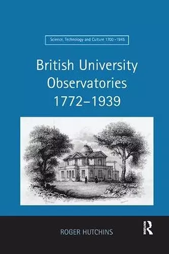 British University Observatories 1772–1939 cover