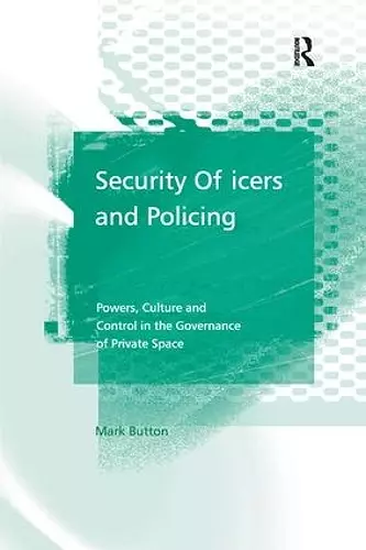 Security Officers and Policing cover