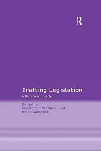 Drafting Legislation cover
