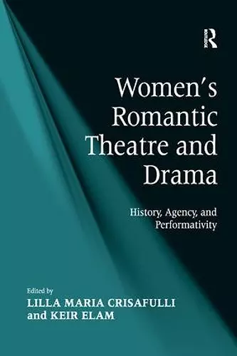 Women's Romantic Theatre and Drama cover