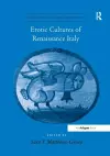 Erotic Cultures of Renaissance Italy cover