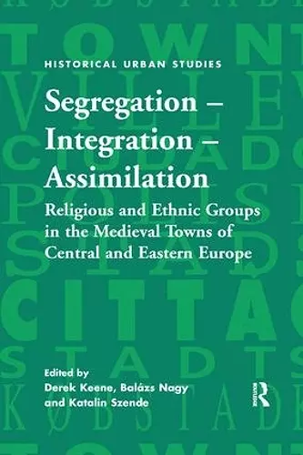 Segregation – Integration – Assimilation cover