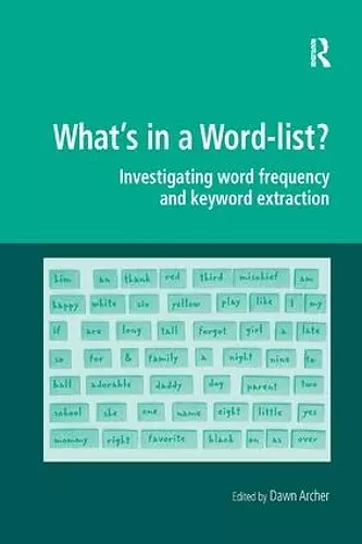 What's in a Word-list? cover