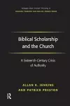 Biblical Scholarship and the Church cover