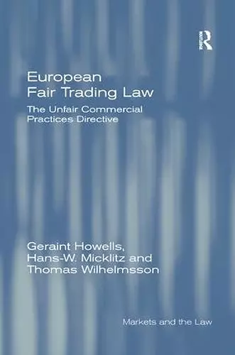 European Fair Trading Law cover