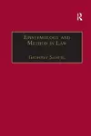 Epistemology and Method in Law cover