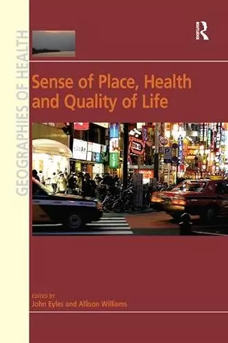 Sense of Place, Health and Quality of Life cover