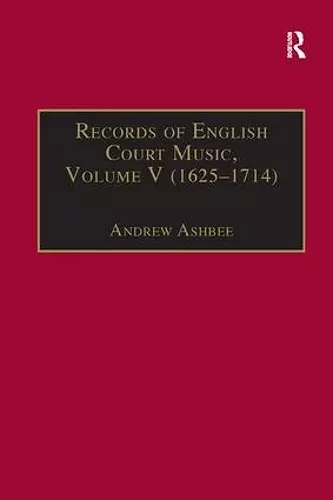 Records of English Court Music cover