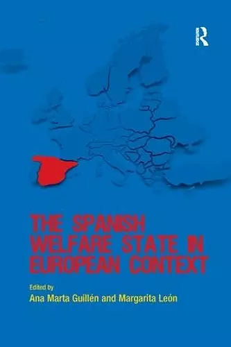 The Spanish Welfare State in European Context cover