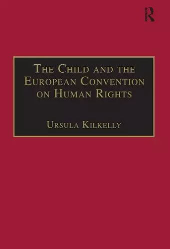 The Child and the European Convention on Human Rights cover