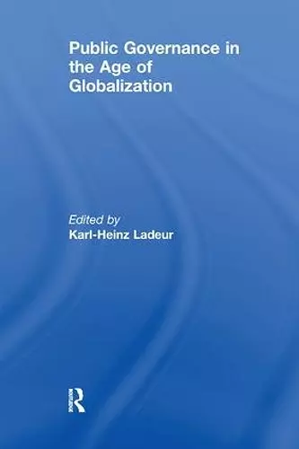 Public Governance in the Age of Globalization cover