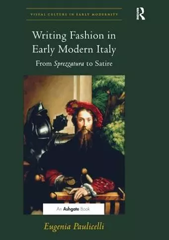 Writing Fashion in Early Modern Italy cover