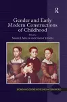 Gender and Early Modern Constructions of Childhood cover