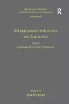 Volume 10, Tome I: Kierkegaard's Influence on Theology cover