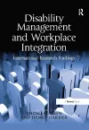 Disability Management and Workplace Integration cover
