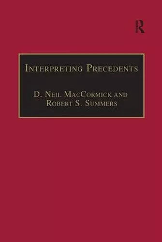 Interpreting Precedents cover