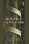 Reading Green in Early Modern England cover