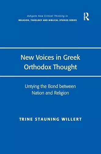 New Voices in Greek Orthodox Thought cover