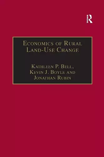 Economics of Rural Land-Use Change cover