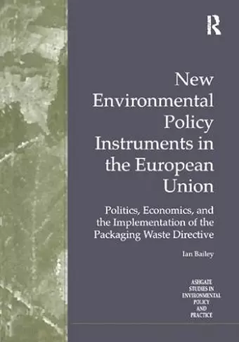 New Environmental Policy Instruments in the European Union cover