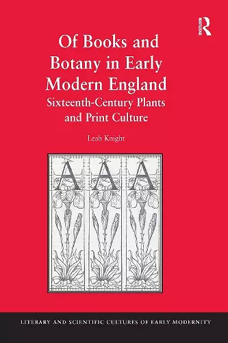 Of Books and Botany in Early Modern England cover