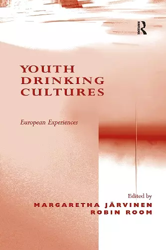 Youth Drinking Cultures cover