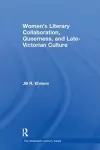 Women's Literary Collaboration, Queerness, and Late-Victorian Culture cover