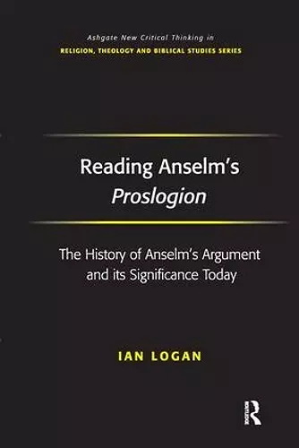 Reading Anselm's Proslogion cover