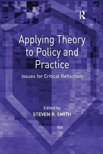 Applying Theory to Policy and Practice cover