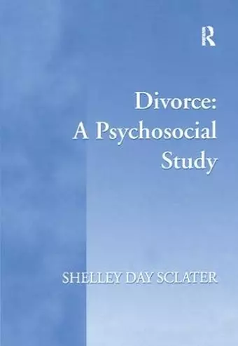 Divorce: A Psychosocial Study cover