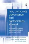 Law, Corporate Governance and Partnerships at Work cover