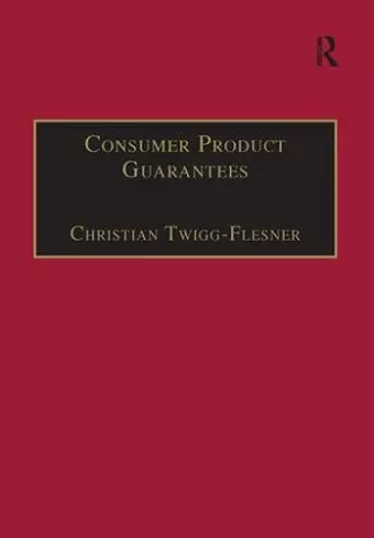 Consumer Product Guarantees cover