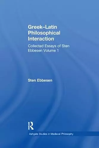 Greek–Latin Philosophical Interaction cover