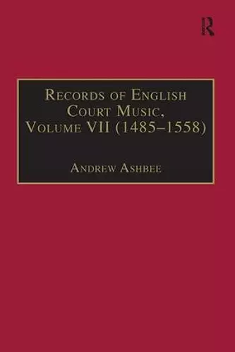 Records of English Court Music cover