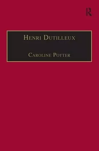 Henri Dutilleux cover