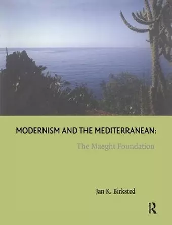 Modernism and the Mediterranean cover