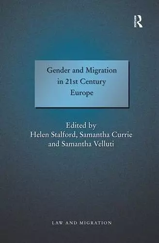 Gender and Migration in 21st Century Europe cover