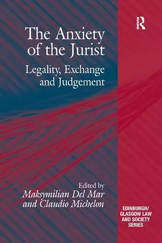 The Anxiety of the Jurist cover