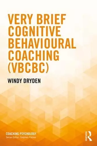 Very Brief Cognitive Behavioural Coaching (VBCBC) cover