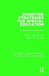 Cognitive Strategies for Special Education cover