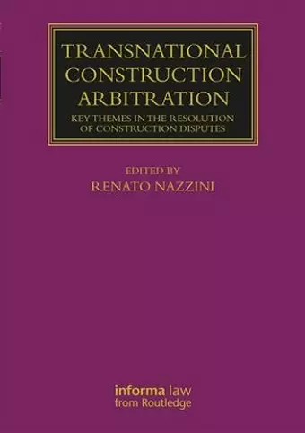 Transnational Construction Arbitration cover