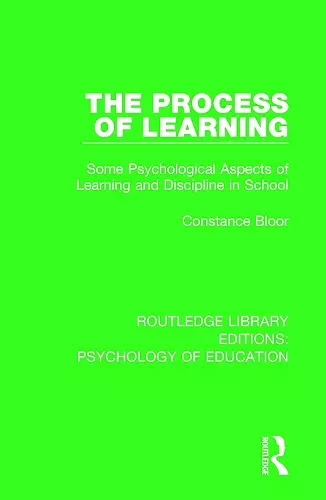 The Process of Learning cover