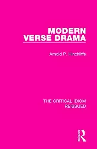 Modern Verse Drama cover