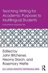 Teaching Writing for Academic Purposes to Multilingual Students cover