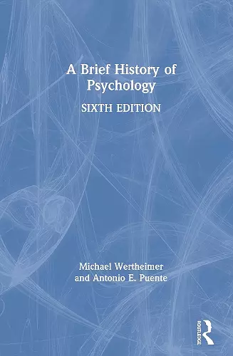 A Brief History of Psychology cover