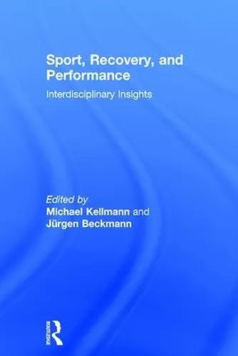 Sport, Recovery, and Performance cover