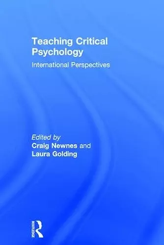 Teaching Critical Psychology cover