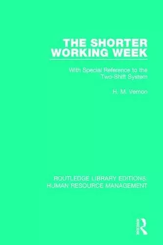 The Shorter Working Week cover