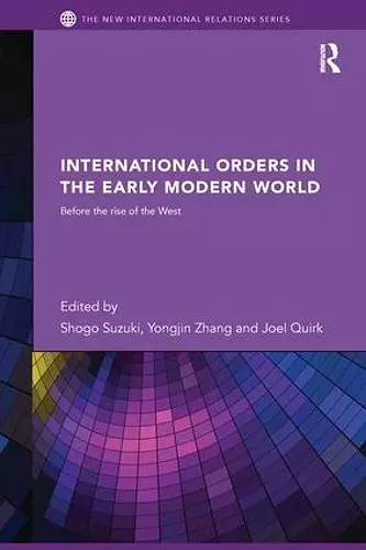 International Orders in the Early Modern World cover