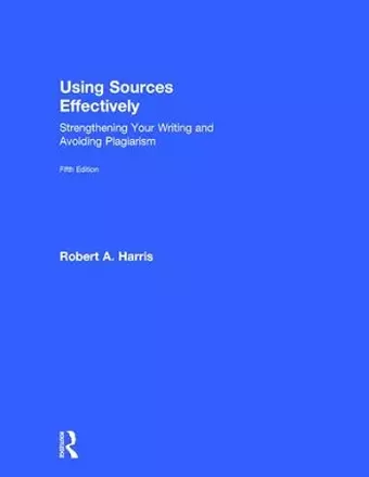 Using Sources Effectively cover